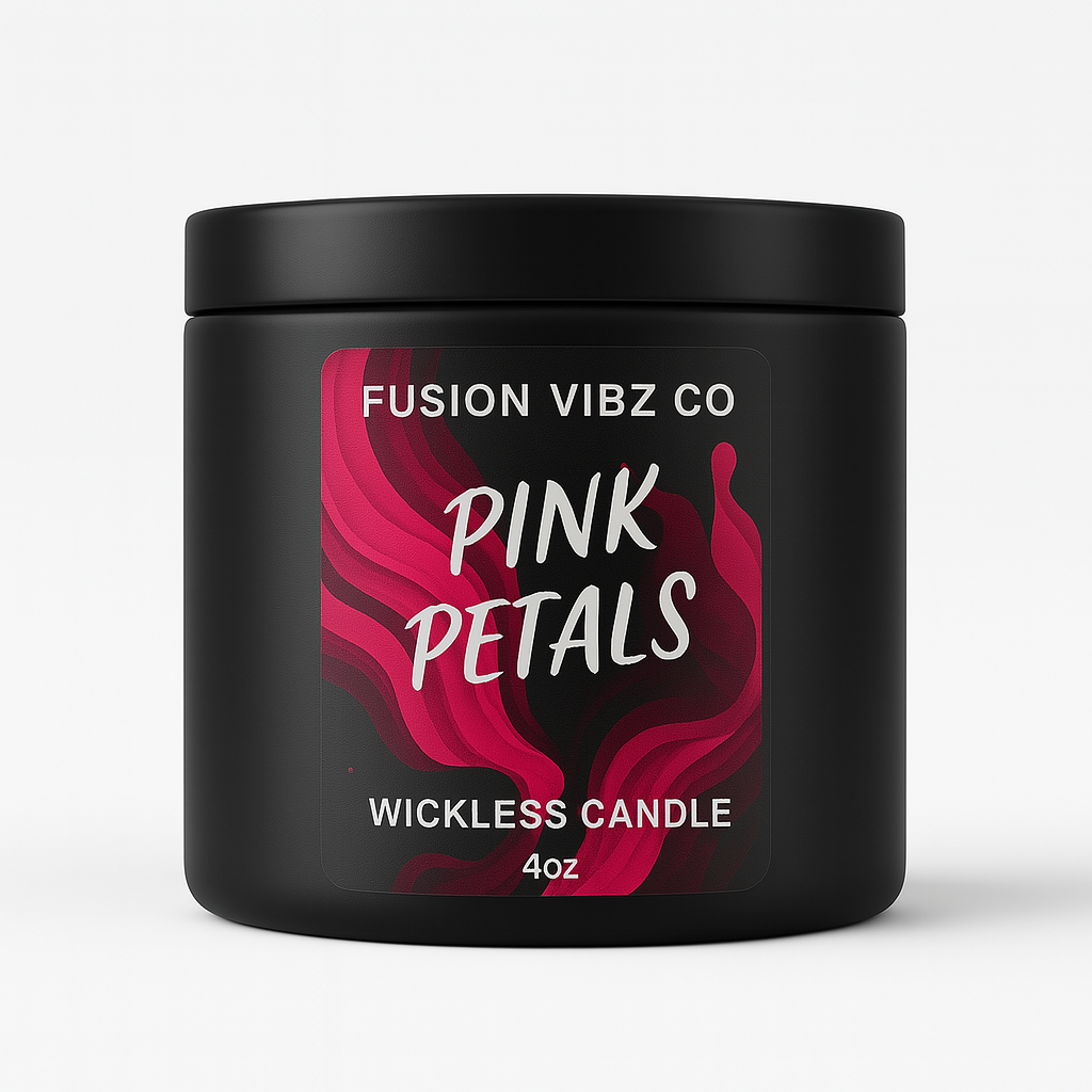 Wickless Candle starter Bundle Lavender vanilla and Pink Petals.