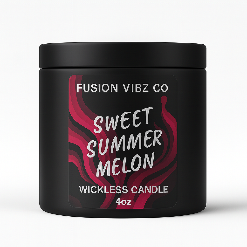 WICKLESS CANDLE STARTER BUNDLE BLACK AMBER LAVENDER AND SWEET SUMMER MELON