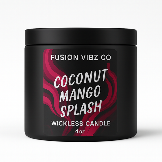 WICKLESS CANDLE STARTER  Bundle Coconut Mango Splash And Tropical Goodness