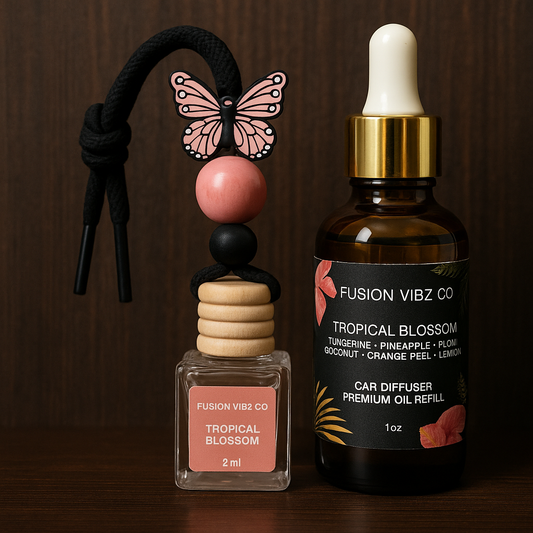 Tropical Blossom Car Diffuser combo pack