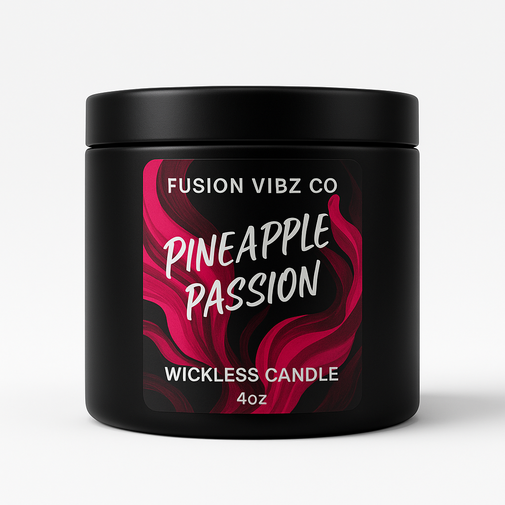 Wickless Candle starter Bundle Fruity cereal and Pineapple Passion