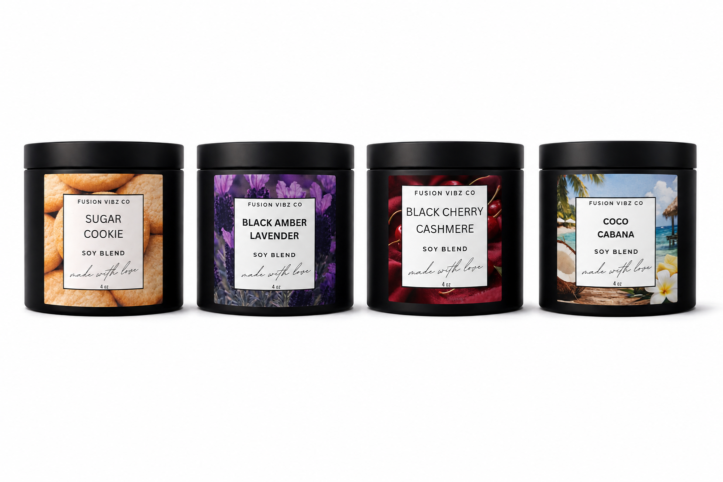 Discovery Wickless Candle Bundle – 4 Luxury Soy Blend Scented Candles | Flameless Wax Melt Jar Collection | Home Fragrance Gift Set | Long Lasting Aromatherapy
